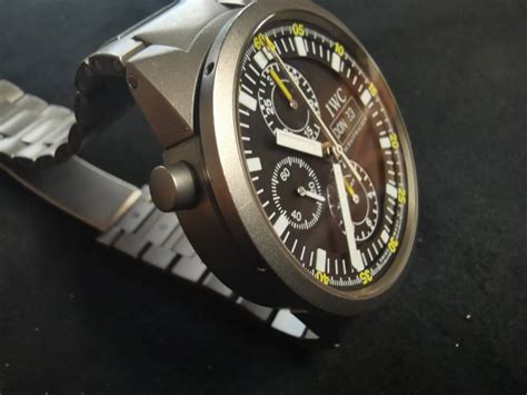 The GST chrono rattrapante in Titanium, a perfect sports watch